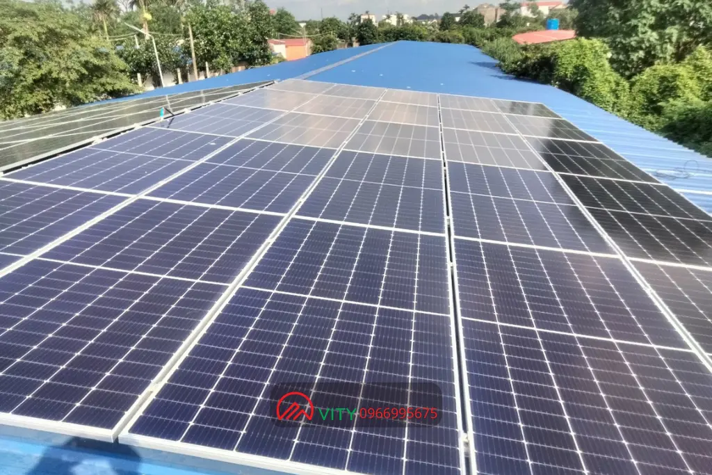 Dự án điện mặt trời áp mái ICD Long Bình Đồng Nai